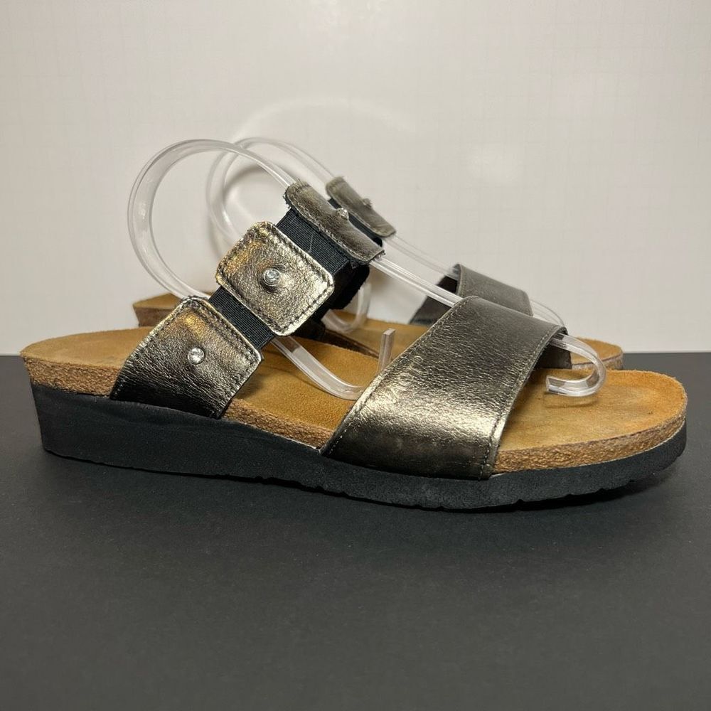 Naot Metallic Sandals